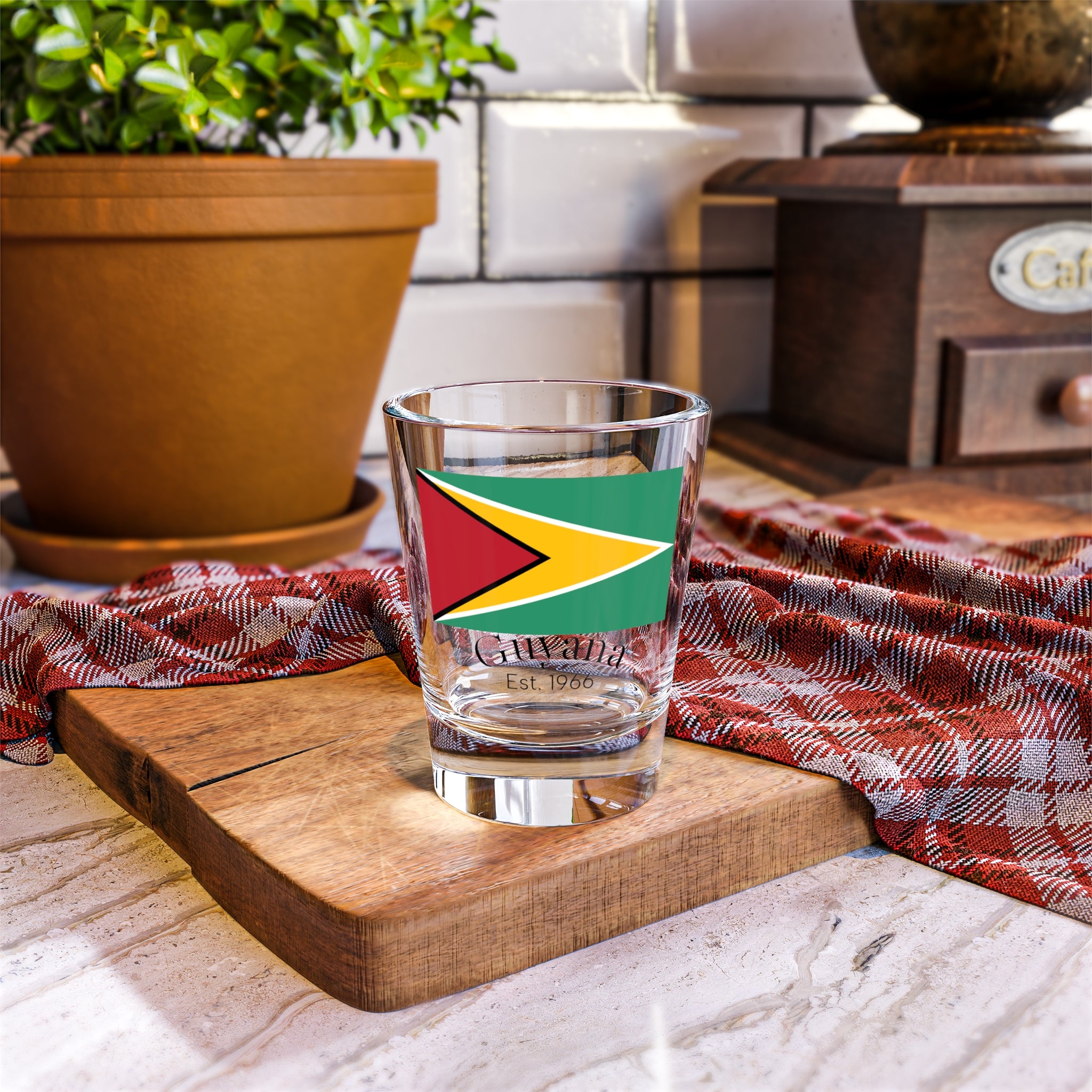 Guyana Style Shot Glass