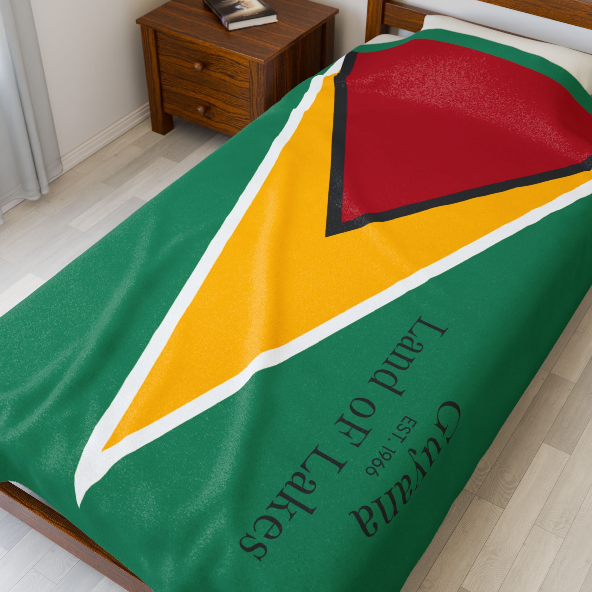 Guyana Velveteen Blanket